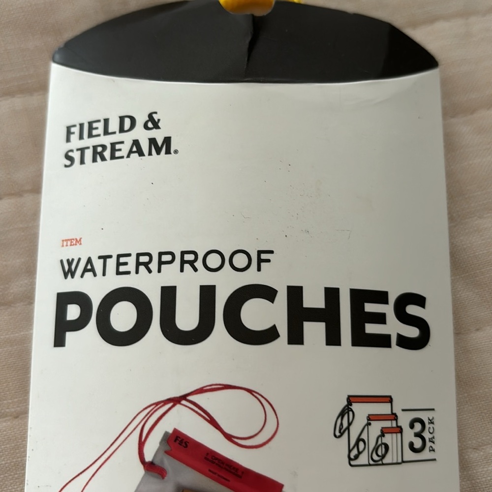 Field & Stream Waterproof pouches - Picture 2 of 3
